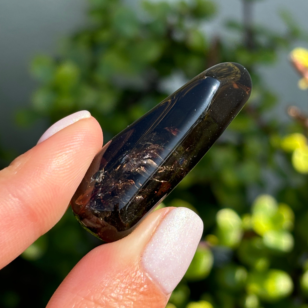AA Grade Smoky Quartz Tumbled Point