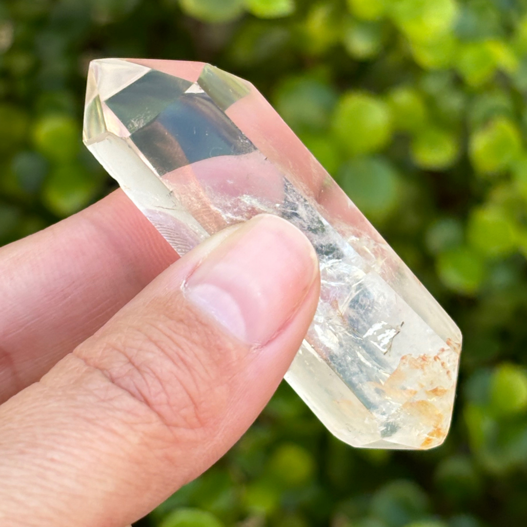 Clear Quartz Double Terminated Point