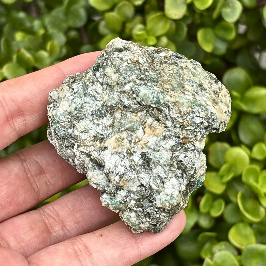 Emerald in Mica Matrix