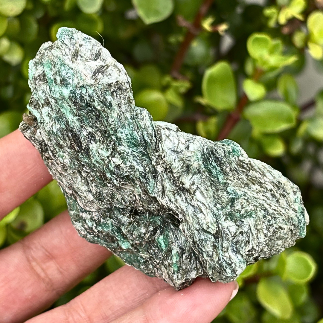 Emerald in Mica Matrix