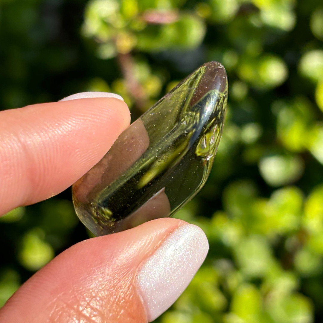 AA Grade Smoky Quartz Tumbled Point