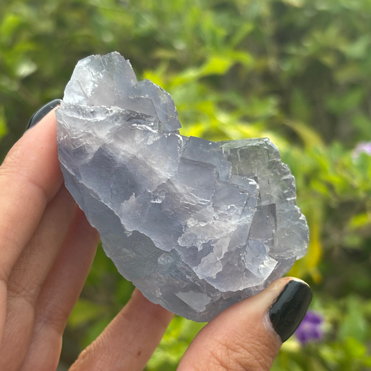 Blue Purple Fluorite Specimen