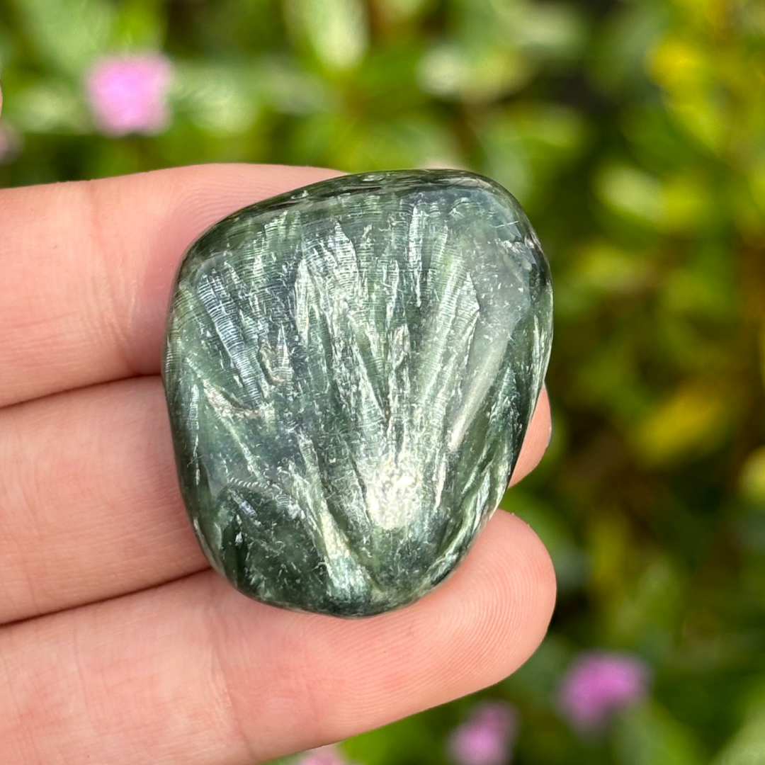 Seraphinite Polished Stone