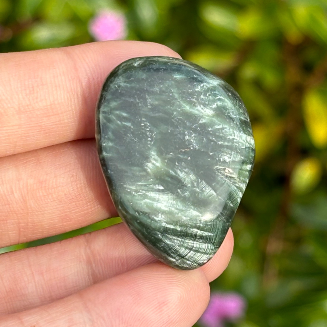 Seraphinite Polished Stone