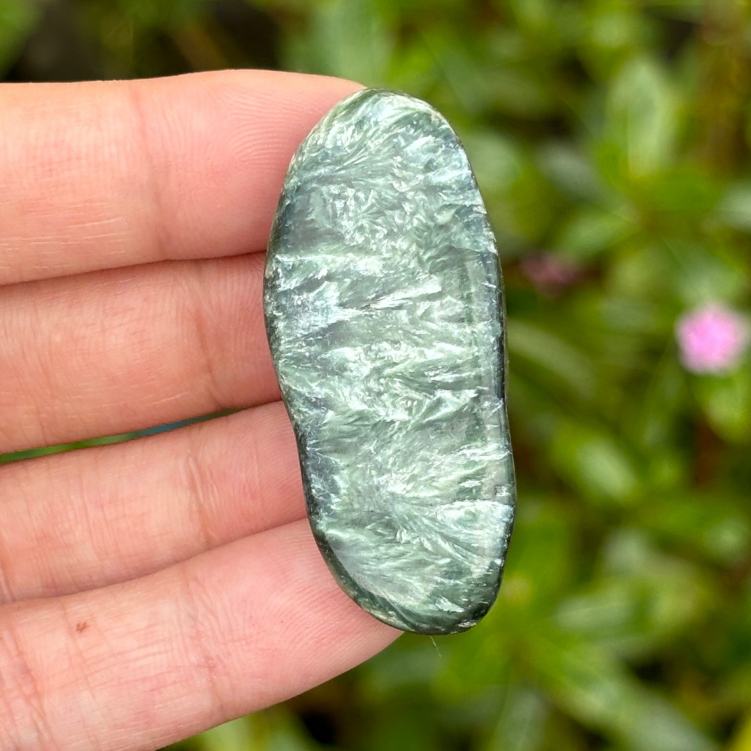 Seraphinite Polished Stone