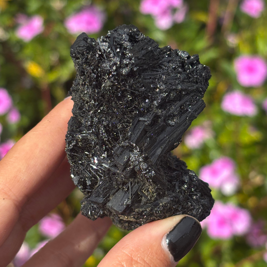 Black Tourmaline Specimen