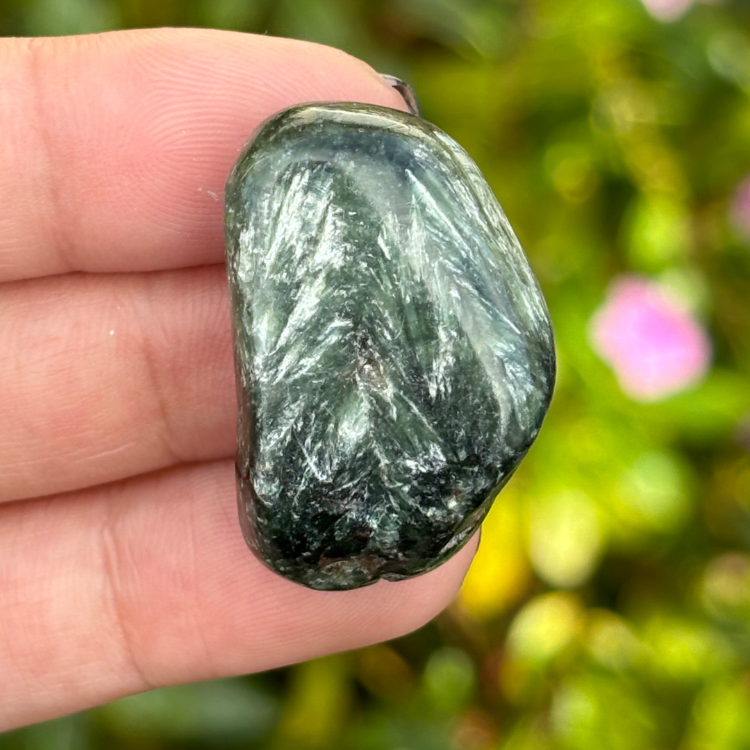 Seraphinite Polished Stone
