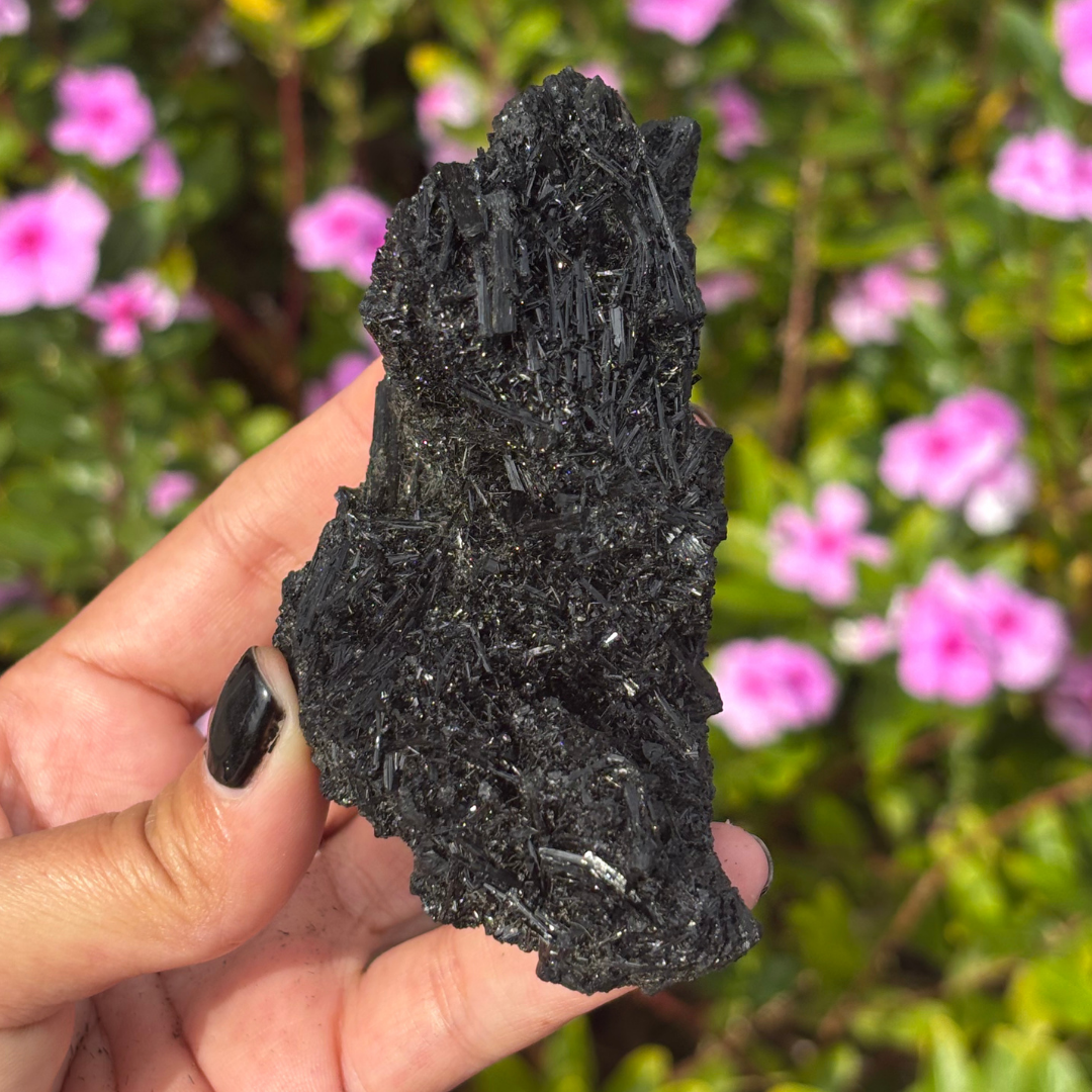 Black Tourmaline Specimen