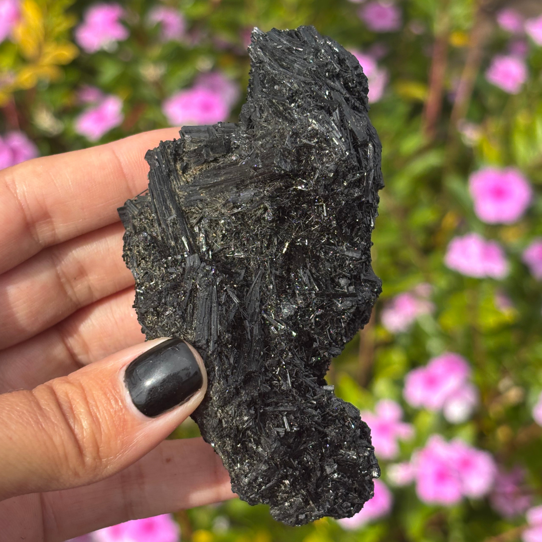 Black Tourmaline Specimen