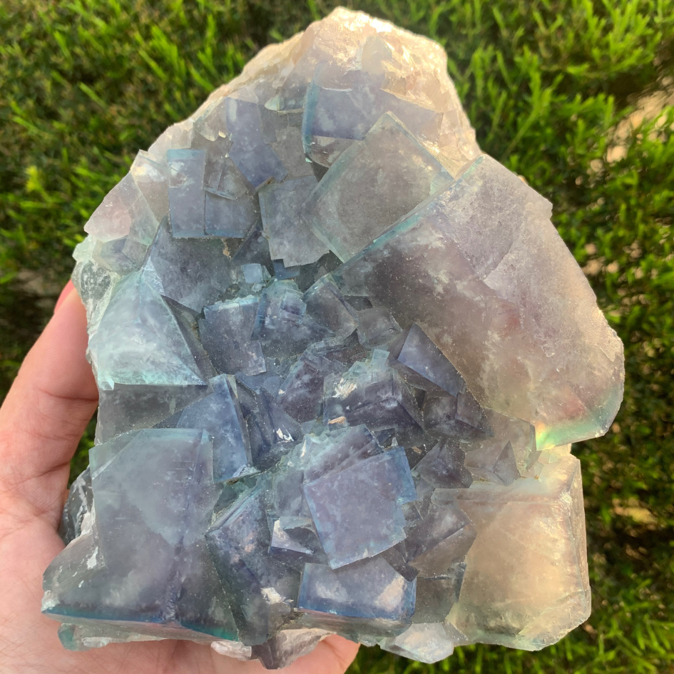 Fluorite Specimen - Phantom & UV Reactive - Colour Changing