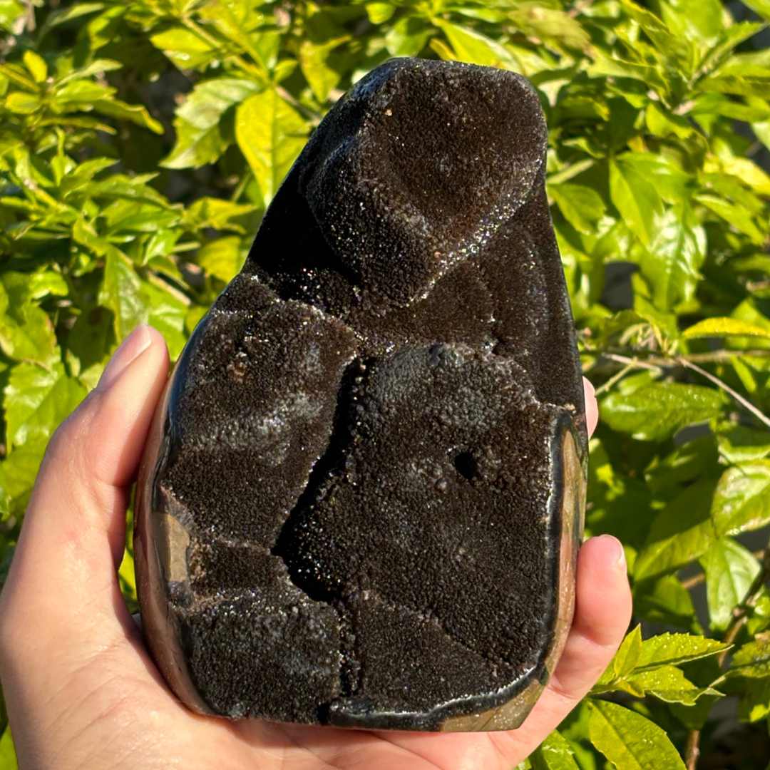 Septarian Geode (Dragon Egg) Self Standing