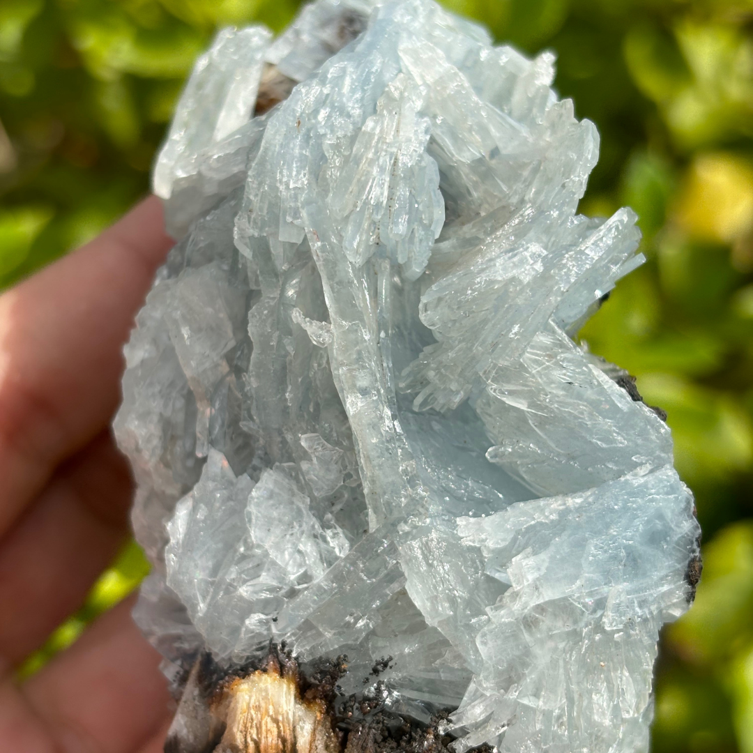 Blue Baryte Specimen