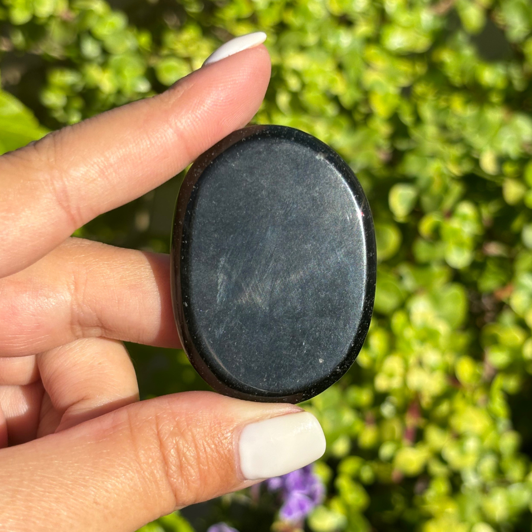 Shungite Palm Stone