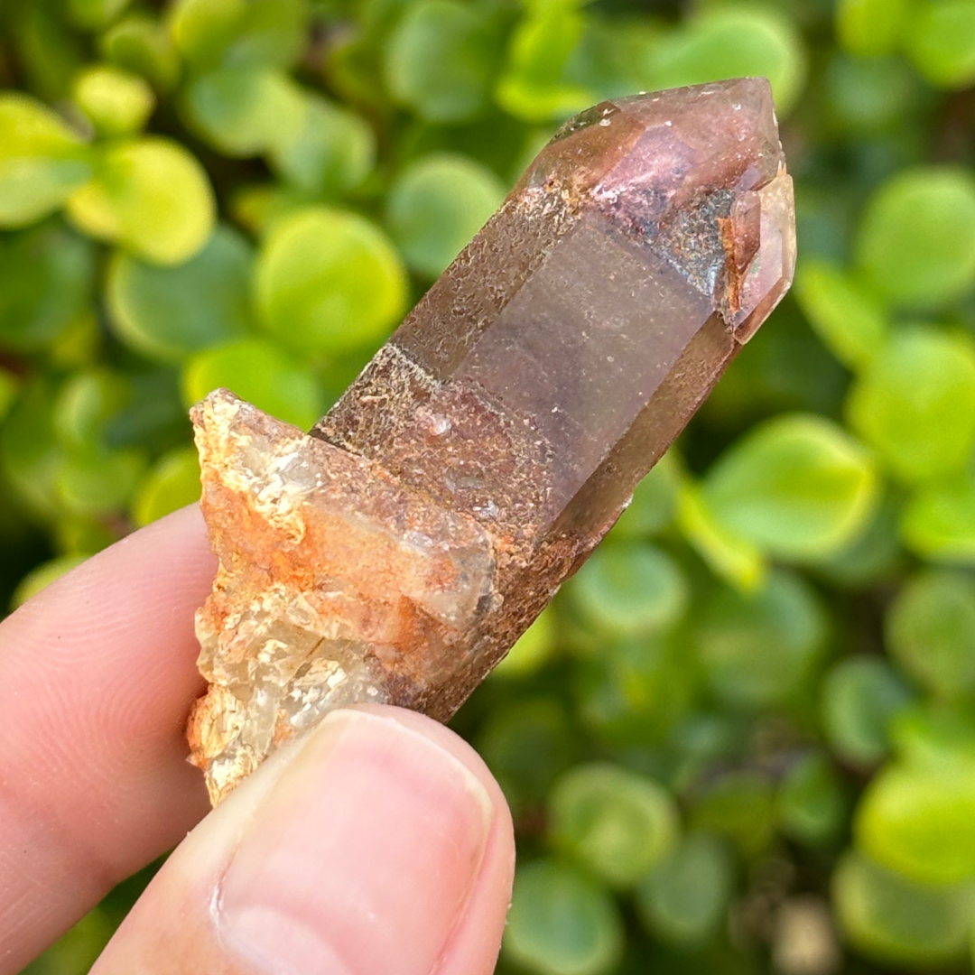 Red Hematoid Quartz Point