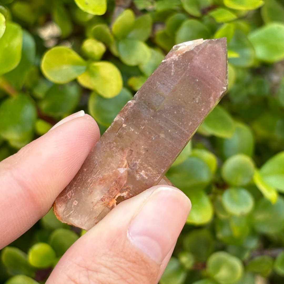 Red Hematoid Quartz Point