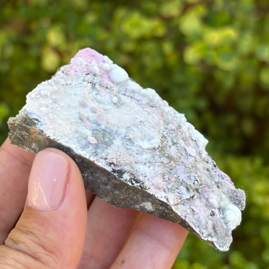 Pink Aragonite Specimen