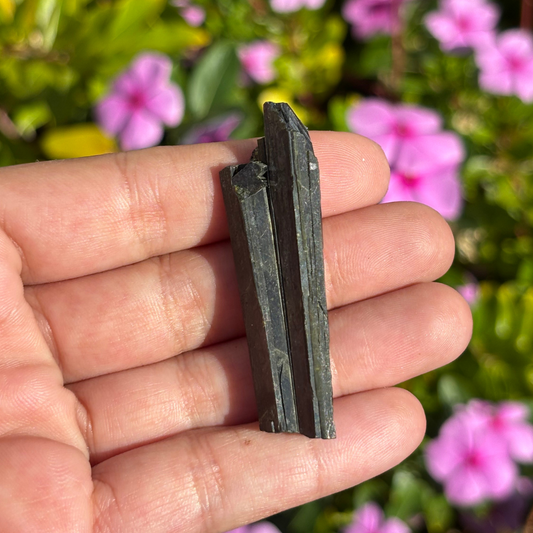 Dark Green Tourmaline Specimen (Verdelite)
