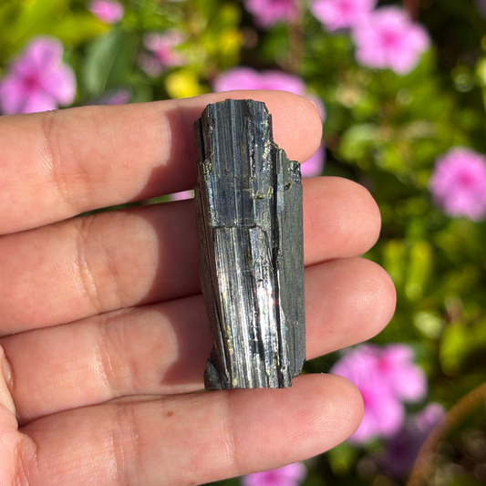 Dark Green Tourmaline Specimen (Verdelite)