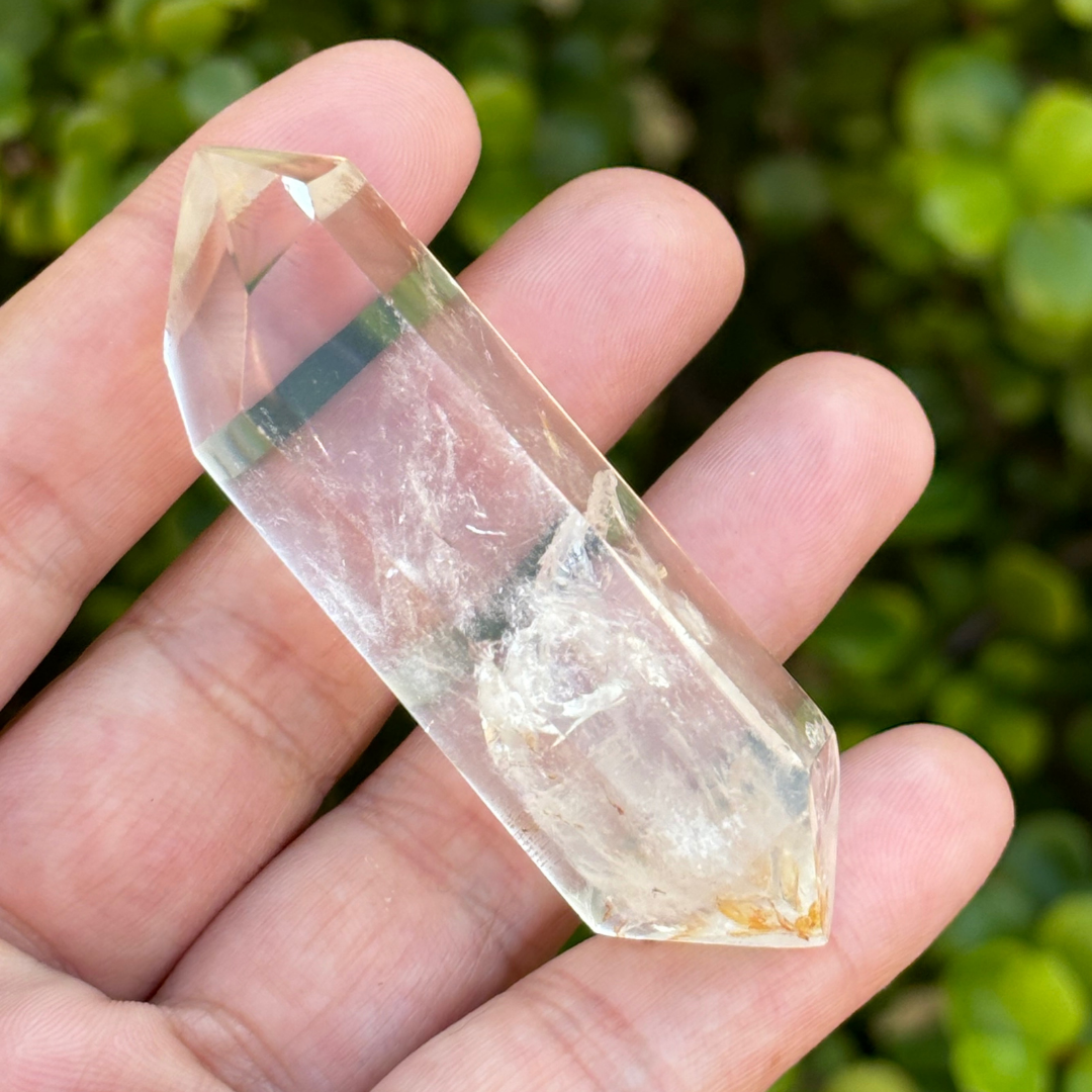 Clear Quartz Double Terminated Point
