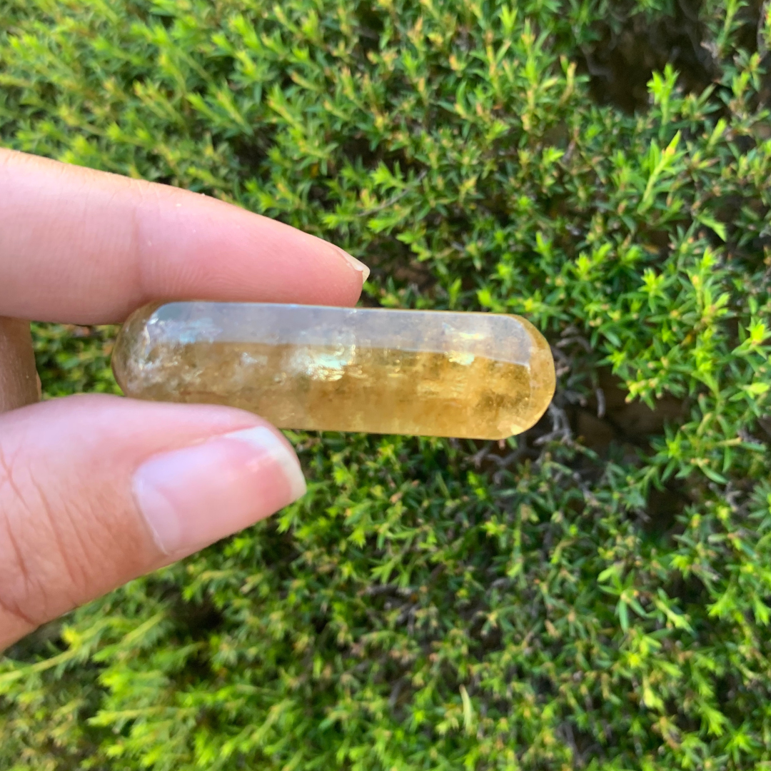 African Citrine A+ Grade Tumbled Stones