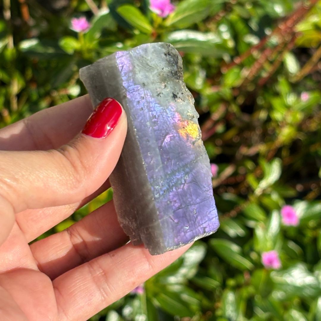 Labradorite Purple Specimen