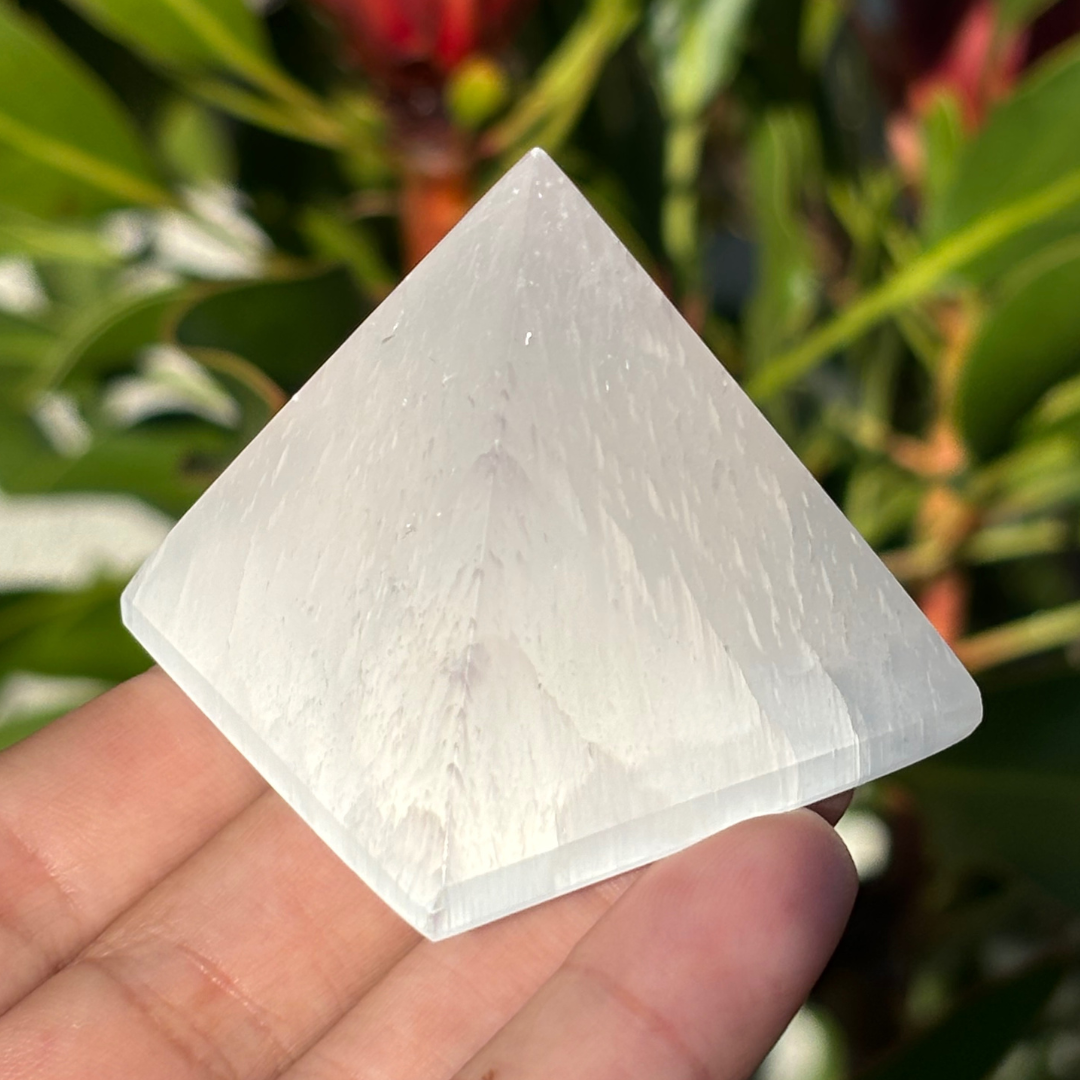 Selenite Pyramid