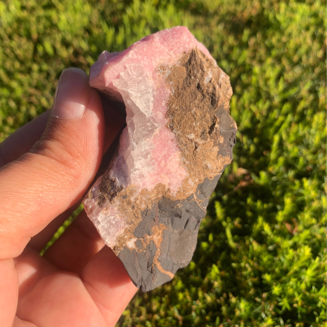 Rhodochrosite Cluster Rare - Small Cabinet