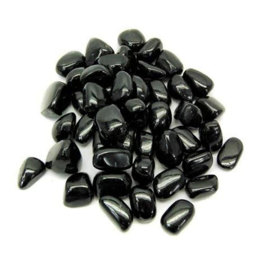 Black Tourmaline Tumbled Stones