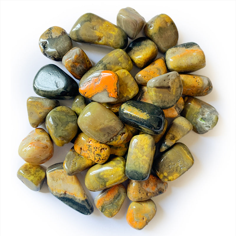 Bumblebee Jasper Tumbled Stones