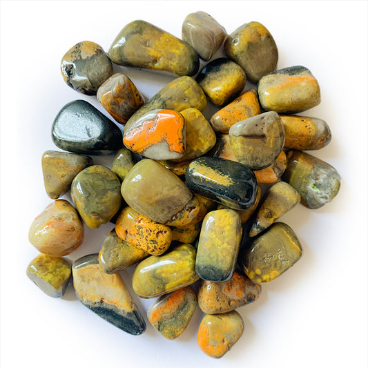 Bumblebee Jasper Tumbled Stones