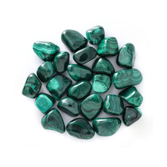 Malachite Tumbled Stones