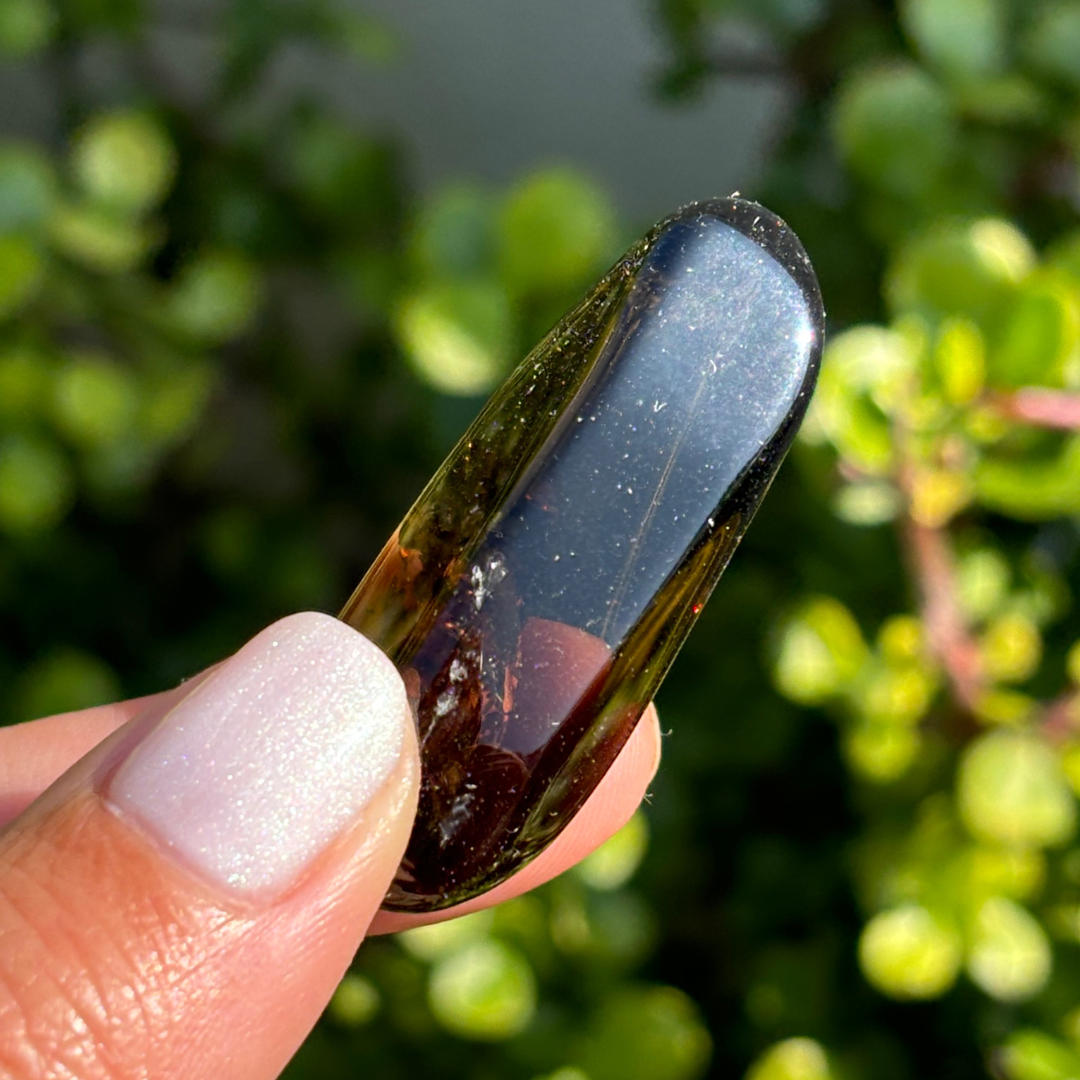 Smoky Quartz Tumbled Point - AA Grade