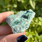 Chrysocolla Drusy with Malachite Specimen