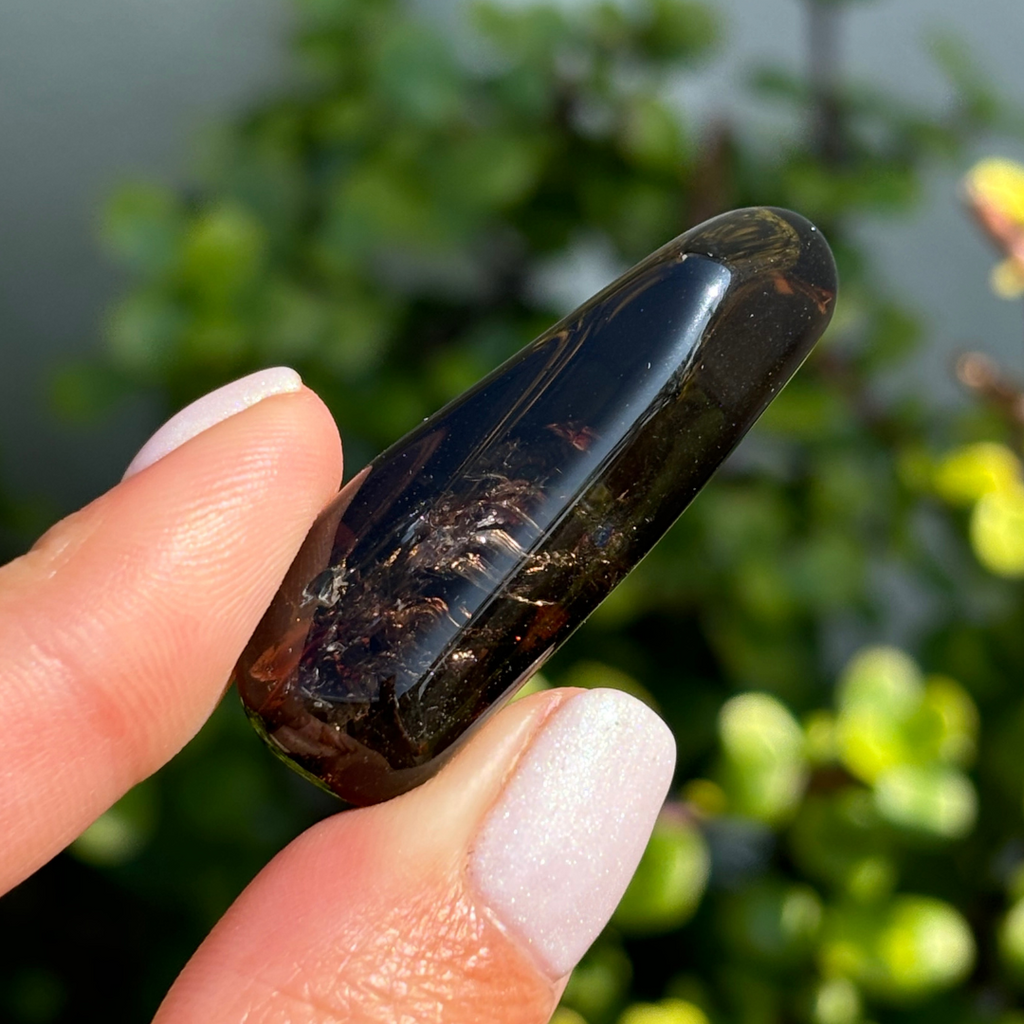 Smoky Quartz Tumbled Point - AA Grade