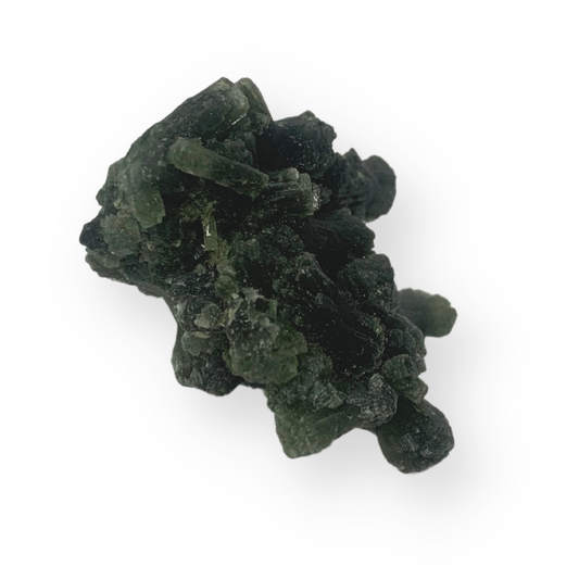 Green Prehnite and Epidote Cluster