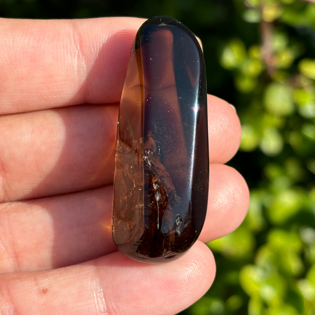 Smoky Quartz Tumbled Point - AA Grade