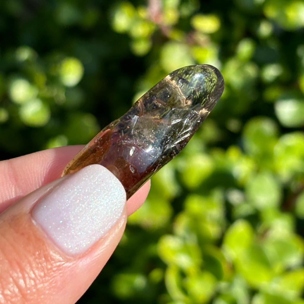 Smoky Quartz Tumbled Point - AA Grade