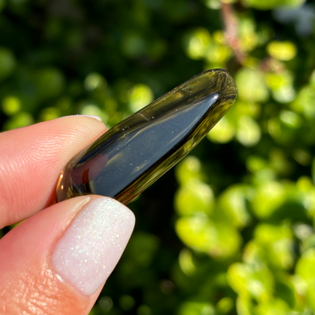 Smoky Quartz Tumbled Point - AA Grade