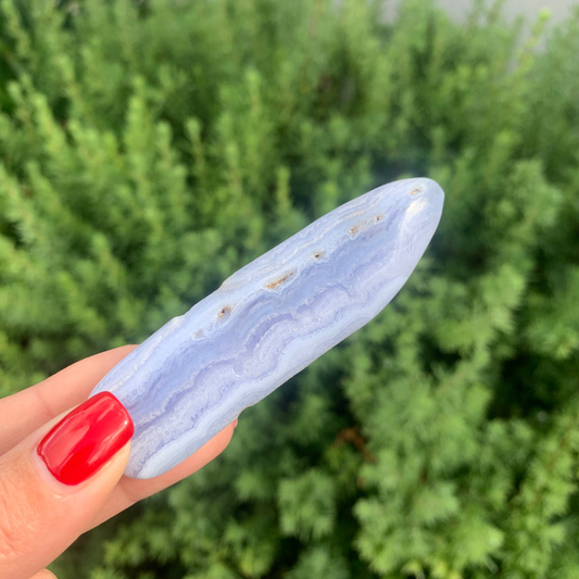 Blue Lace Agate Wand