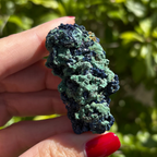 Gemmy Azurite with Malachite Specimen