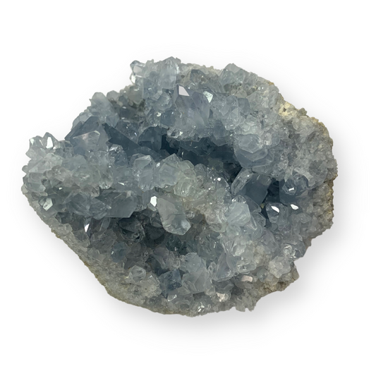 Celestite (aka Celestine) Cluster