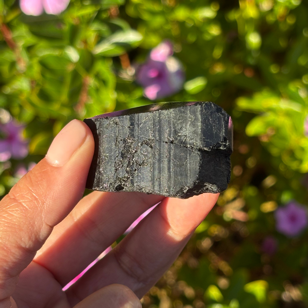 Black Tourmaline Mercedes Point