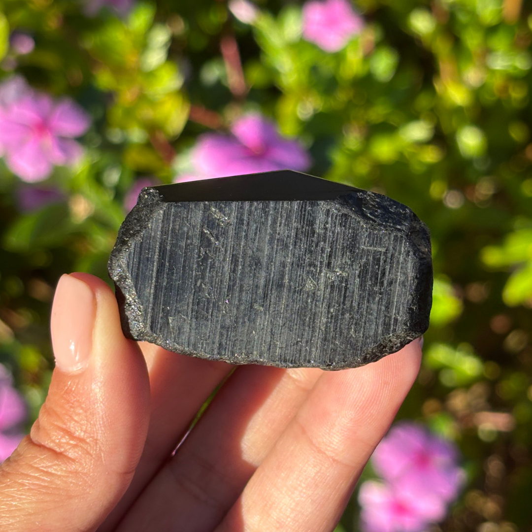 Black Tourmaline Mercedes Point