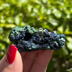 Gemmy Azurite with Malachite Specimen