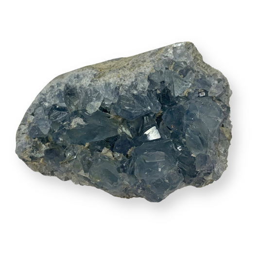Celestite (aka Celestine) Cluster