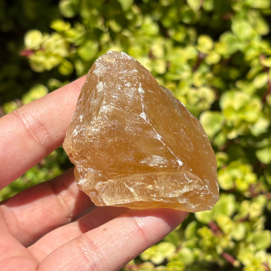 Honey Aragonite Natural