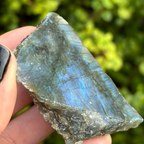 Labradorite Half Polished Piece