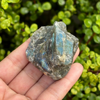 Labradorite Half Polished Piece