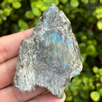 Labradorite Half Polished Piece