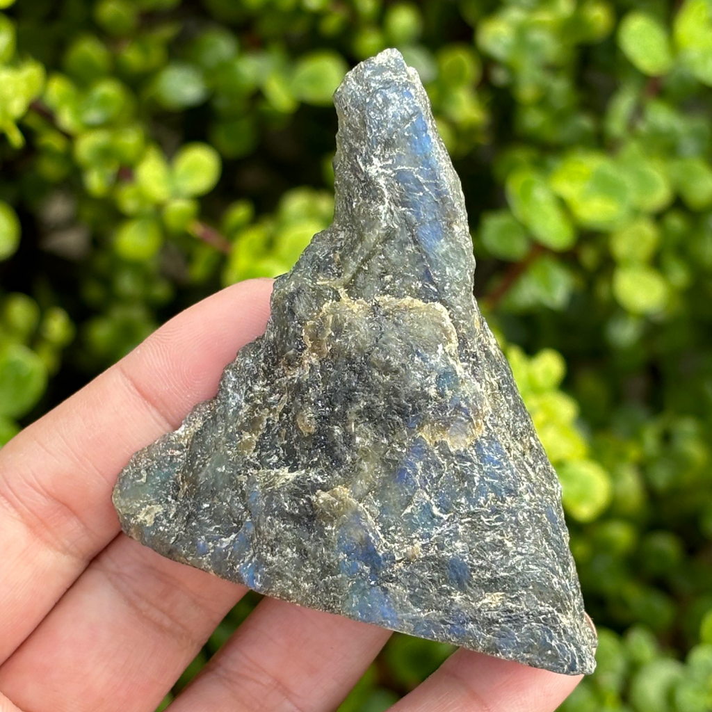 Labradorite Half Polished Piece